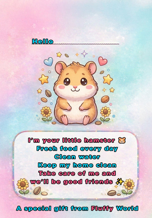 Hamster Starter Kit 🐹 – Cute & Easy Pet